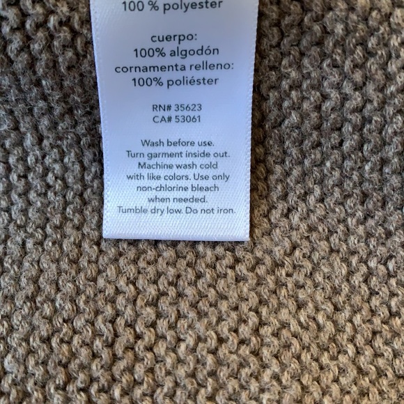 Boys, Carter’s, Super Cute Hooded Sweater w/ Moose Antlers, Soft Cardigan, 3-6M - Picture 11 of 11